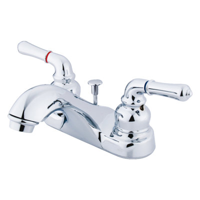 Windsor Centerset Bathroom Faucet with Drain Assembly