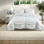 Striped and Floral Comforter Set