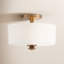Nula Glass Semi Flush Mount-48425251