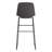 Clean Cut Counter Stool with Metal Frame-55676197-55676192