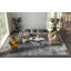 Leonardo Handmade Silk and Wool Floral and Abstract Area Rug-924592070