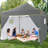 10x10 Heavy Duty Pop up Canopy Tent with 4 Removable Sidewalls-111705046