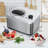 1.5qt Compressor Ice Cream Maker - Electric Automatic, Keep Cool Function - No Pre-freezing Required - Ice Cream, Gelato, Sorbet, Frozen Yogurt - No Salt Needed