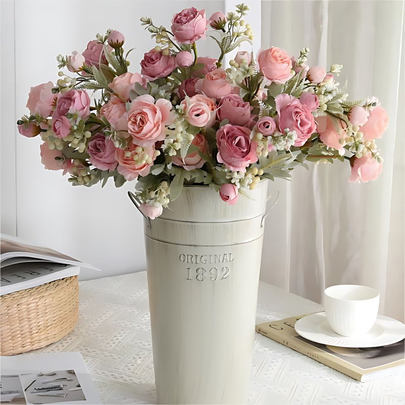 Composition d'assortiment mixte, Rose / Jaune