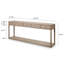 Ming 83.86'' W Solid Wood Console Table
