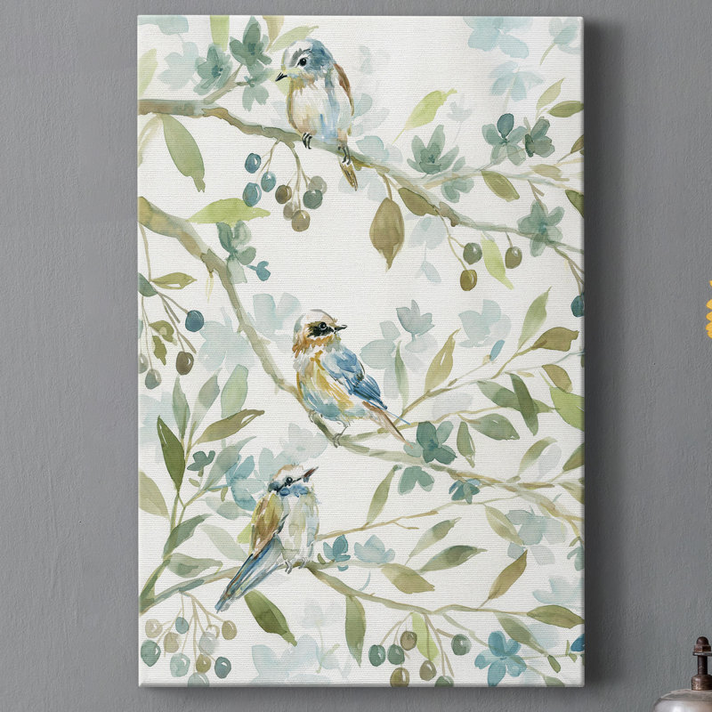 Spring Beginnings - Impression sur toile tendue, H 60 po x l 40 po x P 1 po