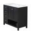 Meuble-lavabo sophistiqué avec plusieurs options de rangement et fabrication durable-605765243