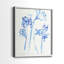Inky Daffodils I - reproduction encadrée de qualité supérieure - prête à être accrochée - aucun clou requis - aucun clou requis-31874791-31874812