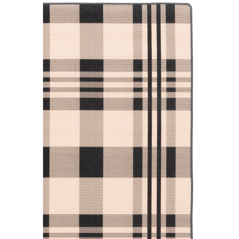 Natural Fiber 157 Sisal Pile Plaid Rug, Rectangle 9' x 12'