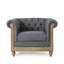 Fauteuil Chesterfield de 39 po de large Anduin-1604741669