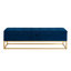 Banc de rangement rembourré en velours Margarete-1758722504