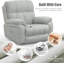 Upholstered Heated Massage Chair-5756916