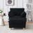 Kothan 44" Deep Seat Single Corduroy Sofa With Ottoman-110945467