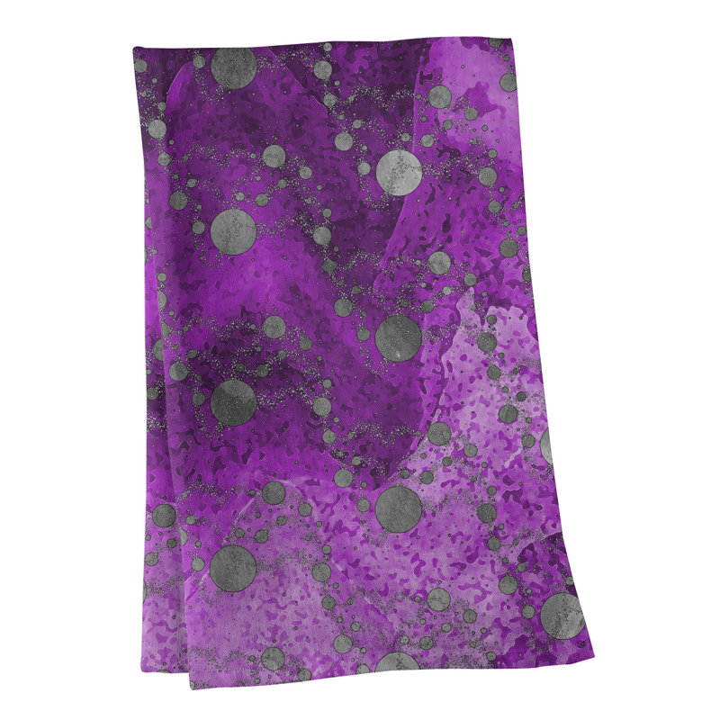 Mcguigan Tea Towel Kitchen Towel, Poly Twill, Light Purple