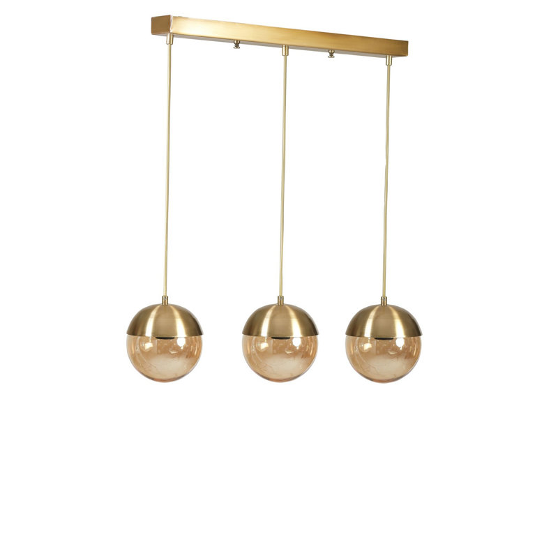 Chandle Chandelier, Gold
