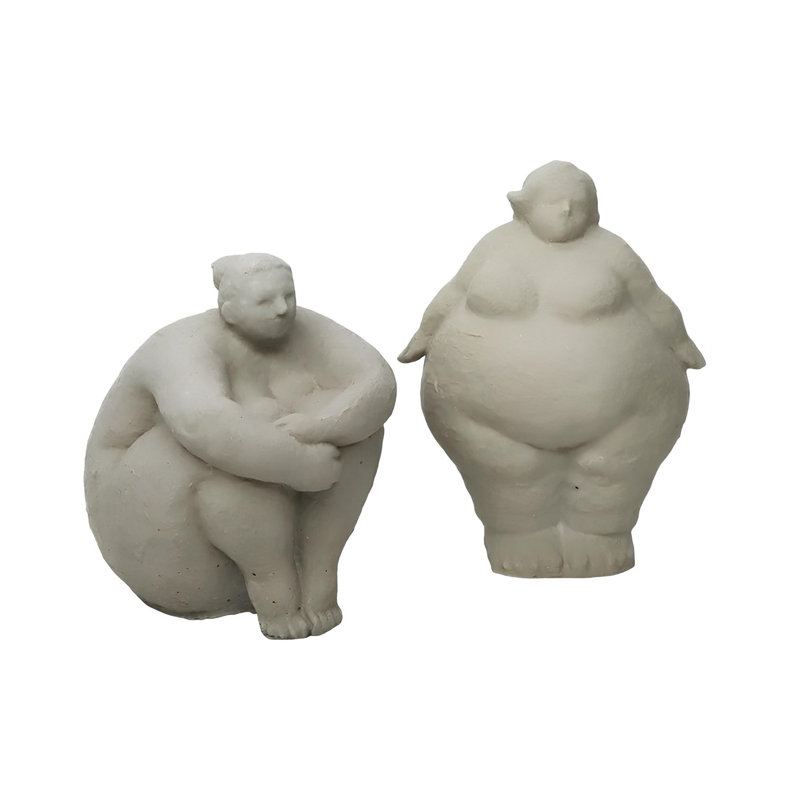 Jaffrey Figurines & Sculptures, Beige