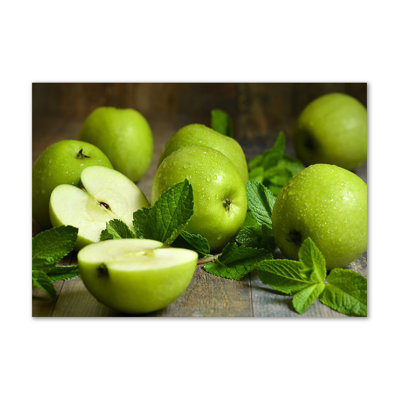 Green Apples - Wrapped Canvas Print
