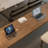 Walnut Rectangular Solid Wood Writing desk-341537994