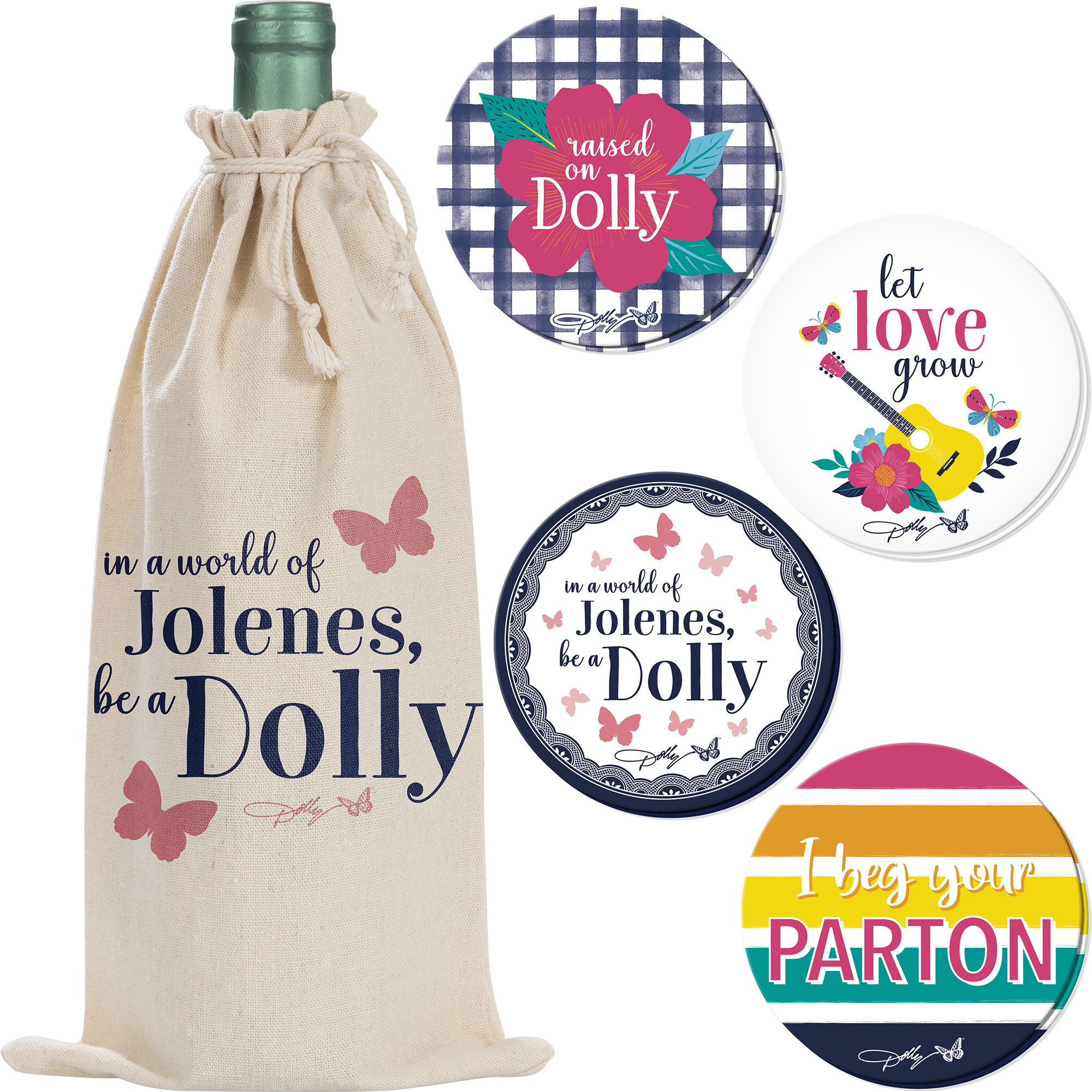 Creative Converting Dolly Parton Paper Birthday Party Supplies Kit for