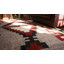 Tapis Navajo tissé à plat gris antique