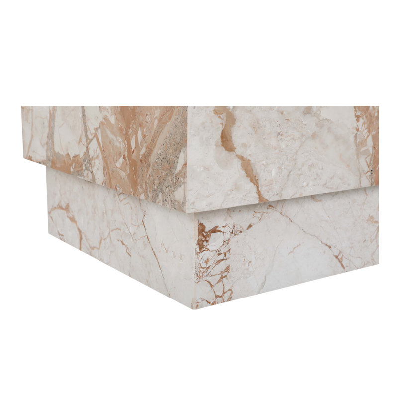 Layla Side Table Breccia Marble