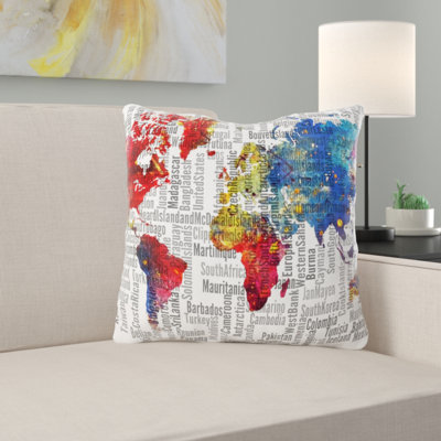 Reversible Throw Pillow