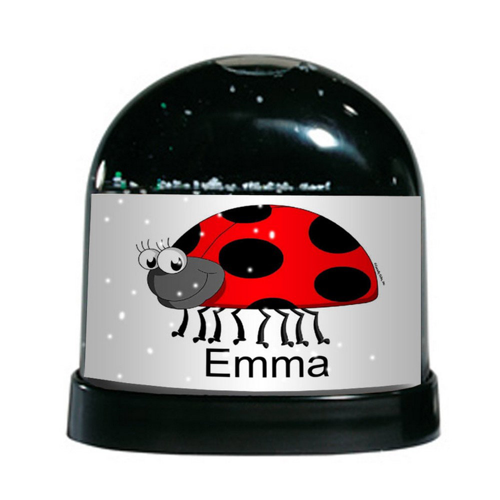 Friendly Folks Cartoon Caricature Ladybug Snow Globe The Holiday Aisle®