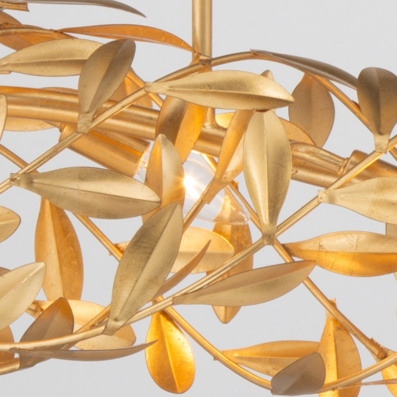  Glossop 50.5'' Antique Gold Linear Chandelier