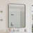 Rectangular Wall  Mirror Metal Framed-2105888351