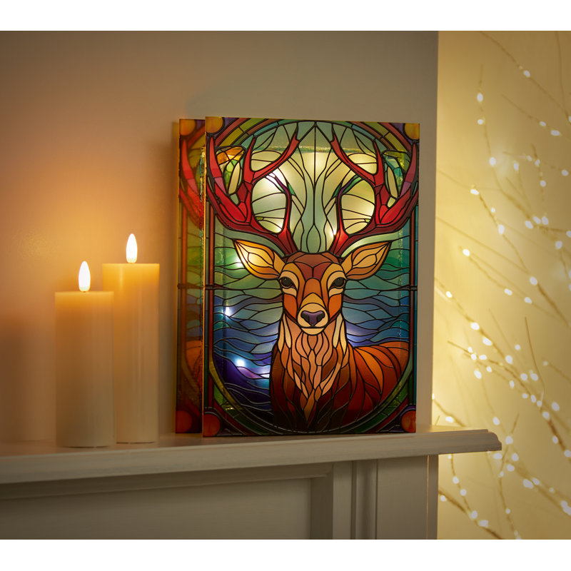 Christmas Deer Decorative Accent