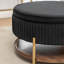 Repose-pieds rond avec rangement Charyn-119044843