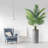 Artificial Tree In Planter, Fake Areca Tropical Palm Silk Tree Home Decoration (Plant Pot Plus Tree)-505245986-521802713