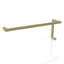 Umbra 57.75 in. x 78 in. Fully Frameless Wall Hinge Towel Bar Shower Door-1525137498