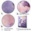 «Violet Veil Delicate Poppies Moment I», reproduction sur toile-1734513151-1734513138