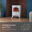 VonHaus 38cm W Electric Stove-33794416