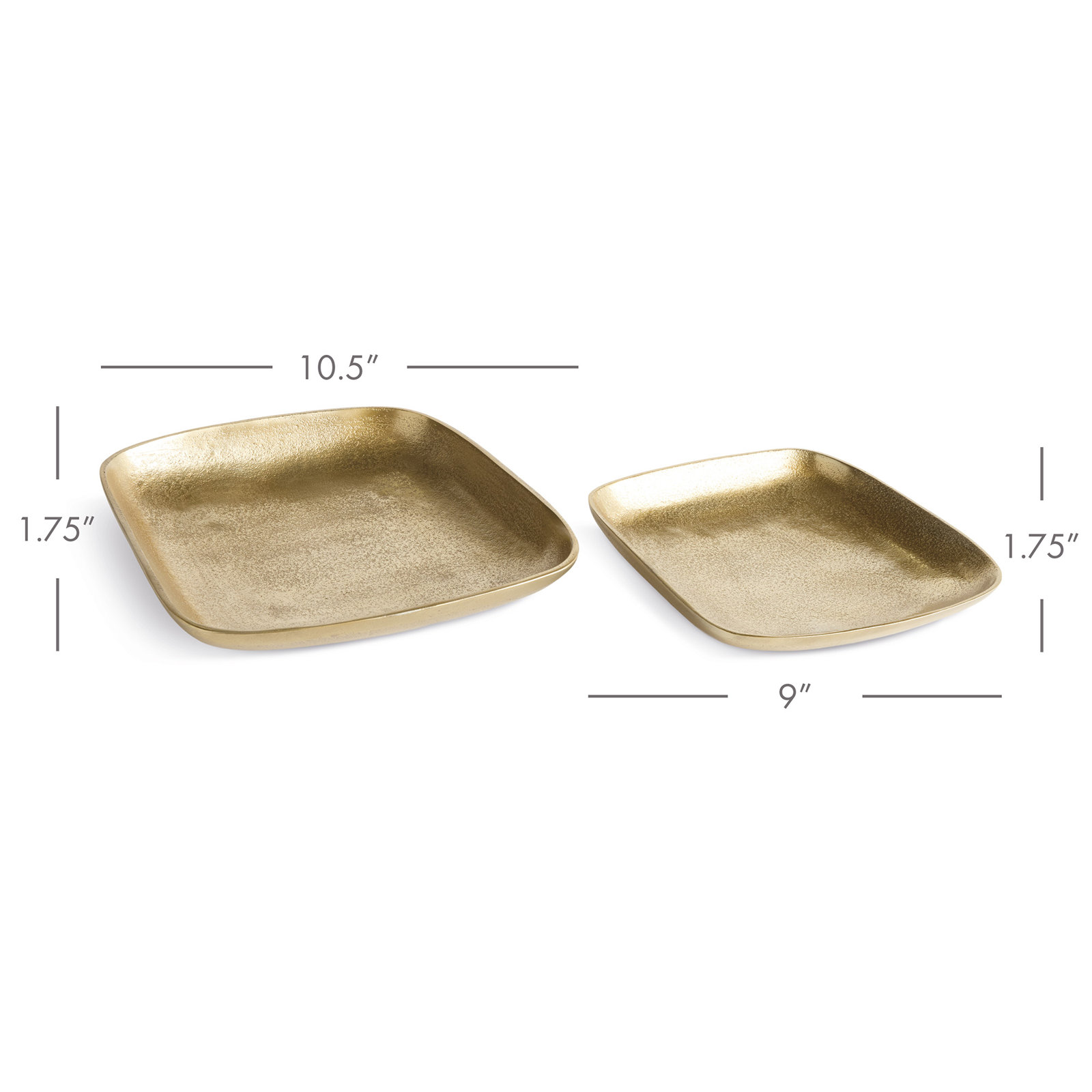 Decorative Tray, Gold