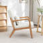 Chaise décorative en bois de style médiéval avec accoudoirs-1601423510