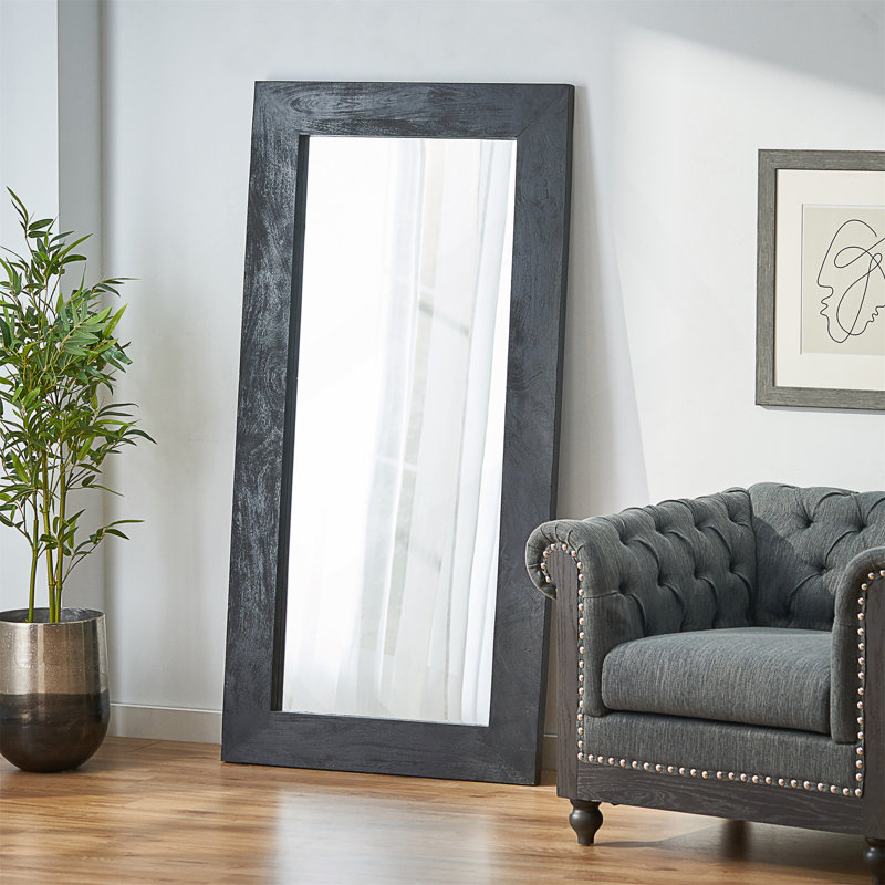 Miroir en bois