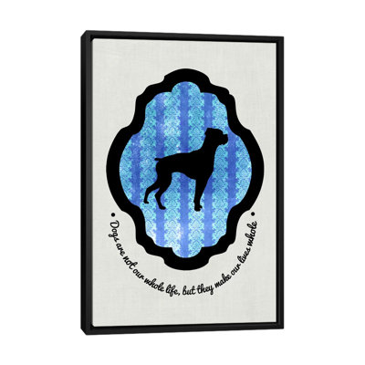 " Boxer (Black&Blue) I " by 5by5collective