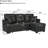 Sectional with Pull-Out Bed, Sleeper Sofa-1984934878