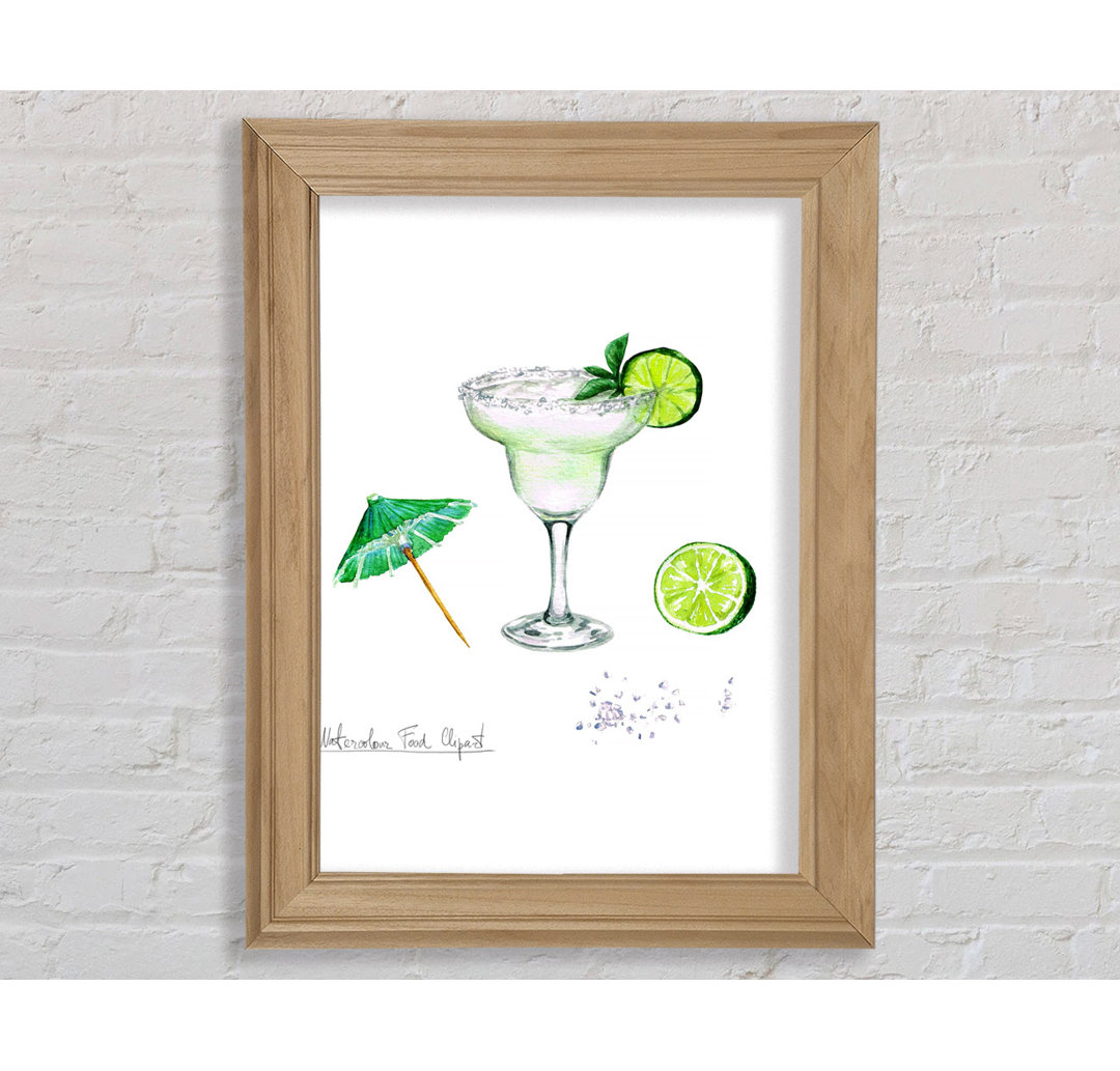 Mojito Cocktail 1 - Einzelner Bilderrahmen Kunstdrucke