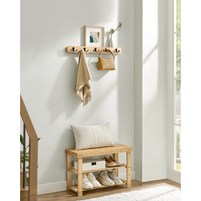 Mairead Hall Tree 75cm Wide with Bench and Shoe Storage