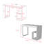 Bureau Adona, bureau, blanc