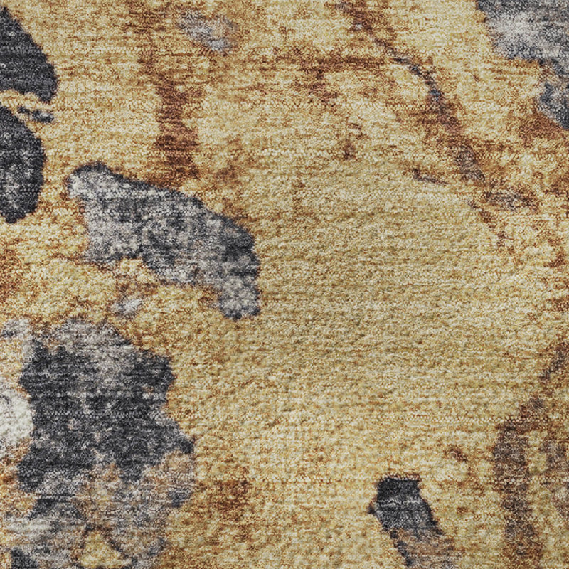 Tapis abstrait lavable à la machine de qualité supérieure Mayfield AMF1909, Rectangle 1 pi 8 po x 2 pi 6 po