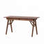 Bureau d'écriture avec tiroirs en bois