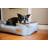 Houndstooth Lounge Dog Bed -1265024577-1265024445