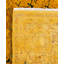 Overdyed Hand-Knotted Wool Modern-Contemporary Yellow Area Rug 8' 1" x 10' 1"