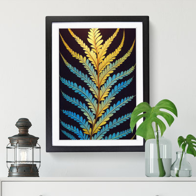 Fern Leaf Classic Art Vol.1 - Single Picture Frame Print
