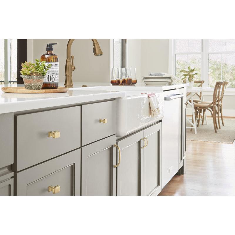 Revitalize Cabinet Bar Pull, Champagne Bronze, 5.0625"