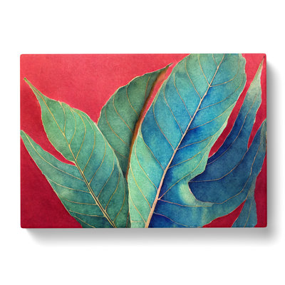 Majestic Leaf - Wrapped Canvas